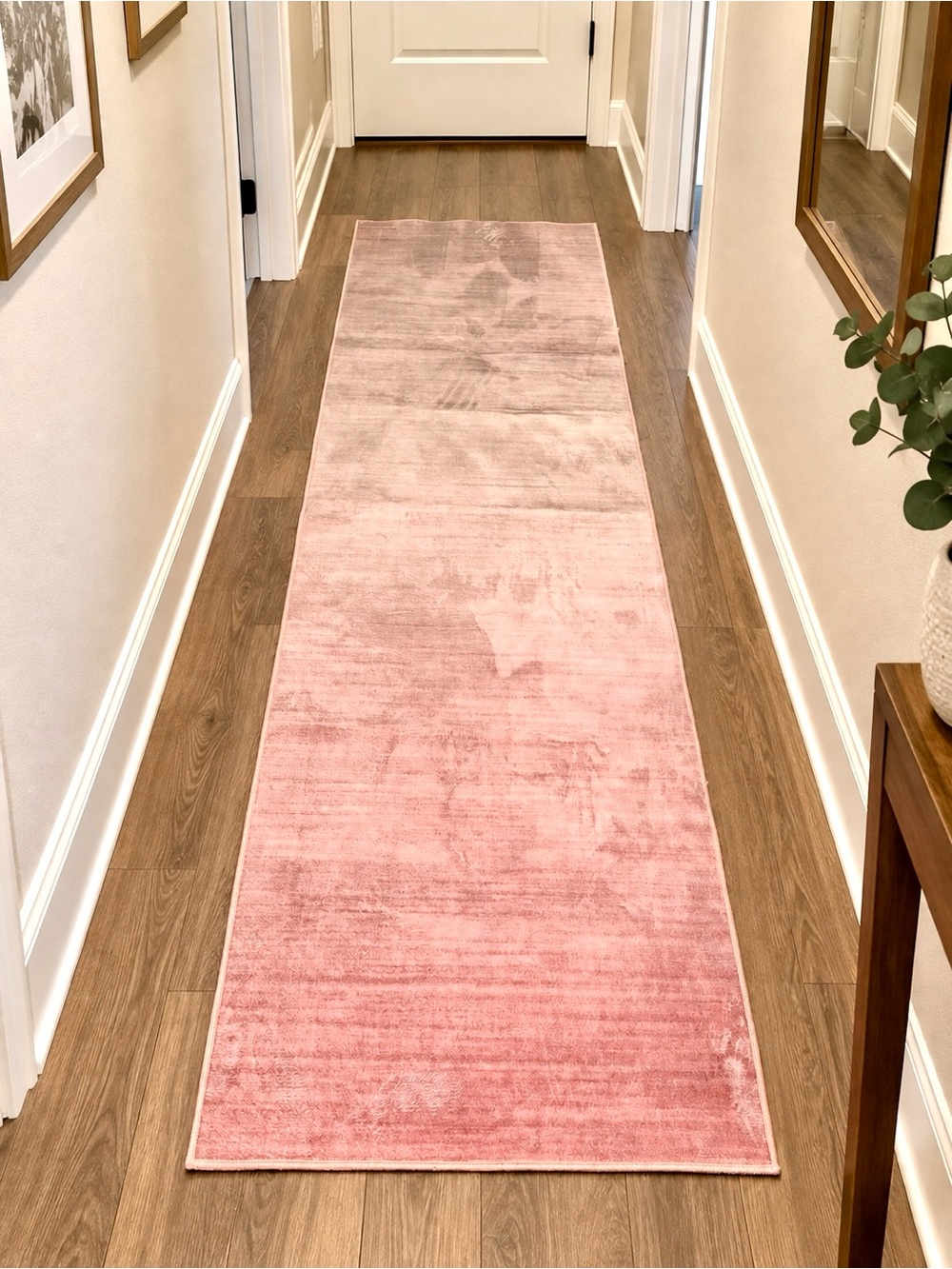 Michael’s Ashland Pink Ombre Runner Rug - Soft Gradient Accent